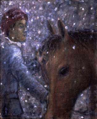 Boy with Horse by austin manchester